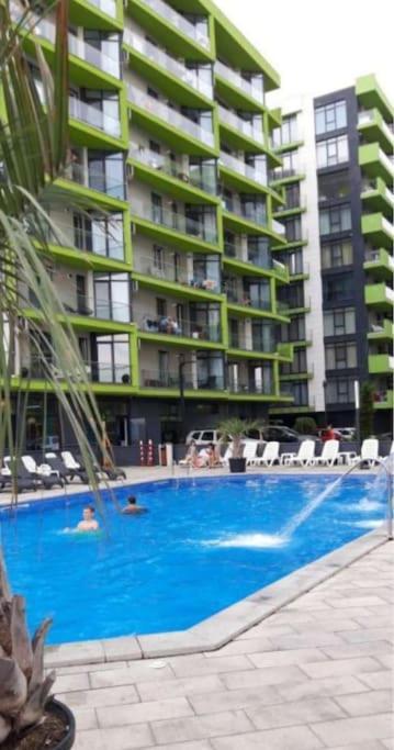 Alezzy Beach Apartament Prima Linie La Mare Năvodari Buitenkant foto