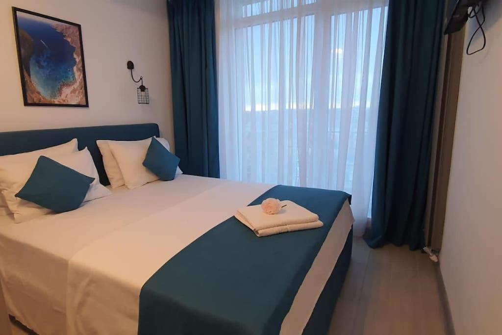 Alezzy Beach Apartament Prima Linie La Mare Năvodari Buitenkant foto