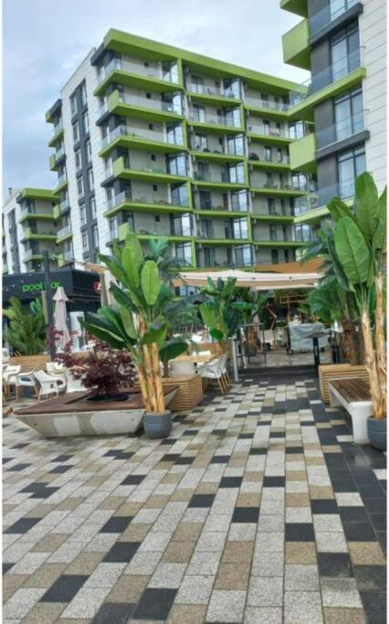 Alezzy Beach Apartament Prima Linie La Mare Năvodari Buitenkant foto