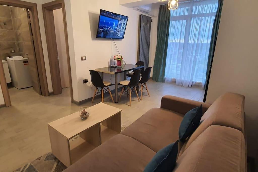 Alezzy Beach Apartament Prima Linie La Mare Năvodari Buitenkant foto